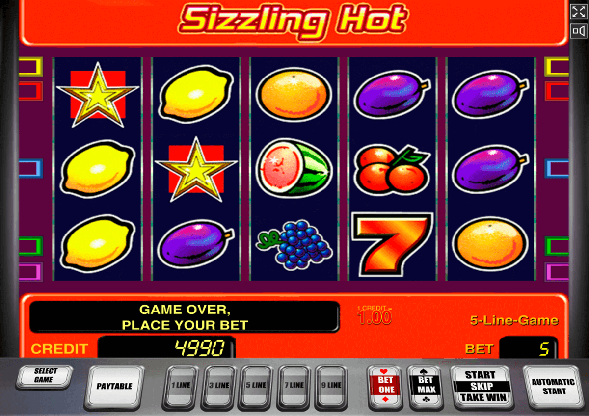 Sizzling 777 slots free online